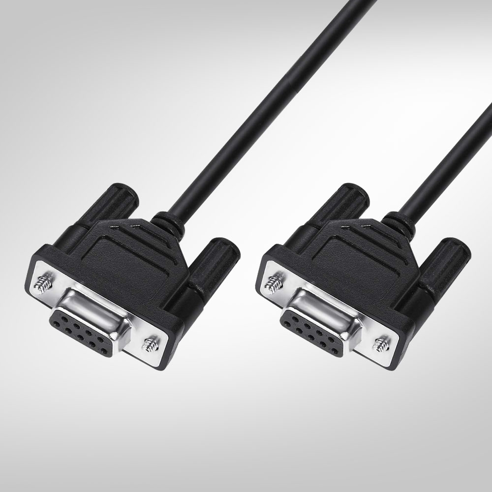 DB9 Female to DB9 Female Serial Cable (RS-232)